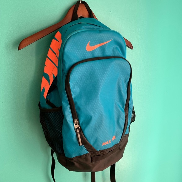Nike Handbags - Nike blue and orange backpack